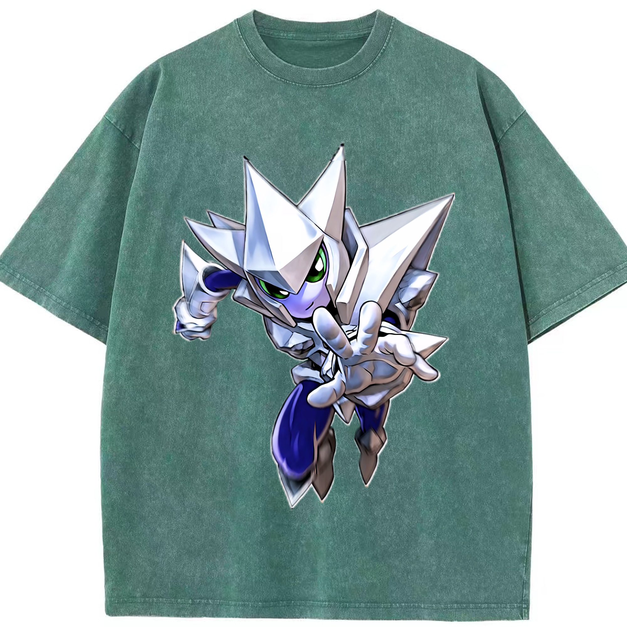 （画像用） 遊☆戯☆王 Yu-Gi-Oh! 綿100% ヴィンテージ風 半袖Tシャツ（フロントプリント）